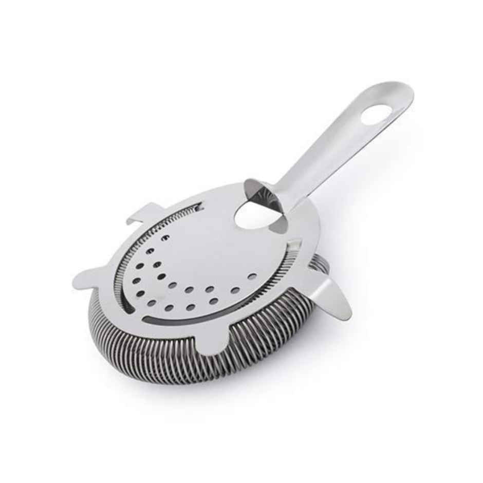 Se7en Stainless Steel Hawthorne Strainer | 4-Prong