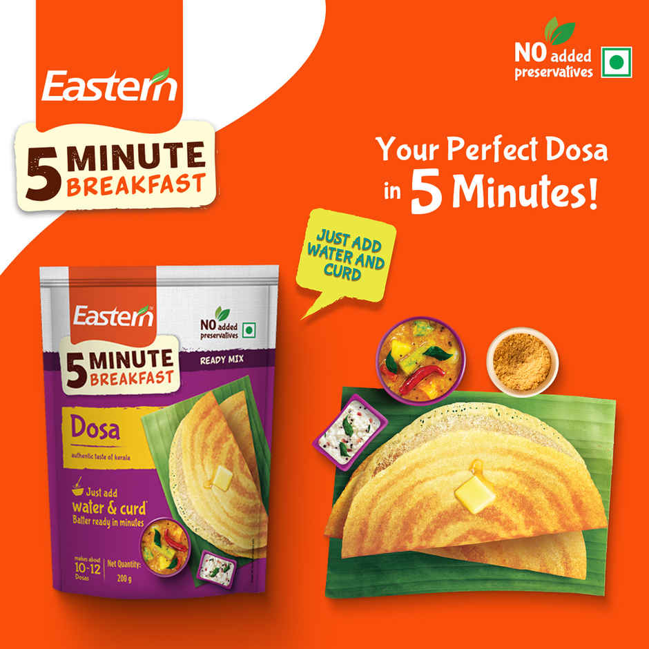 Eastern 5 Min Instant Breakfast Dosa Ready Mix