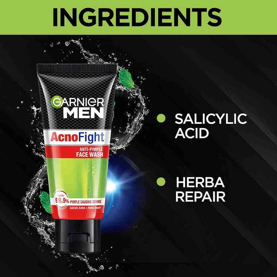 Garnier Men Acno Fight Anti Pimple Face Wash