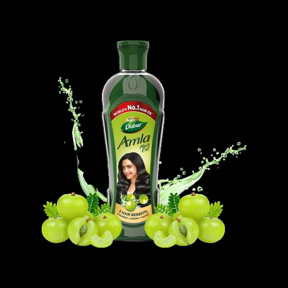 Dabur Amla Hair Oil - For Strong, Long & Thick Hair