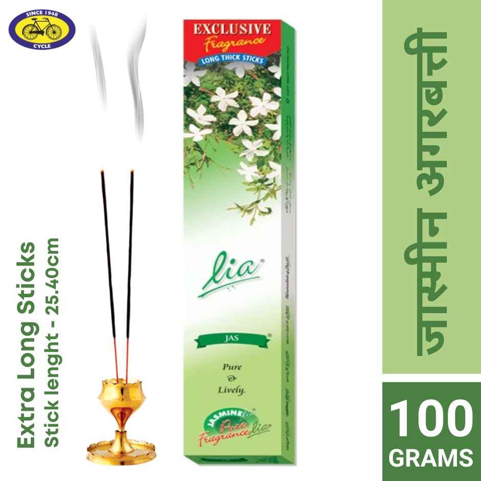 Cycle Lia Jasmine Agarbatti - 100Gm