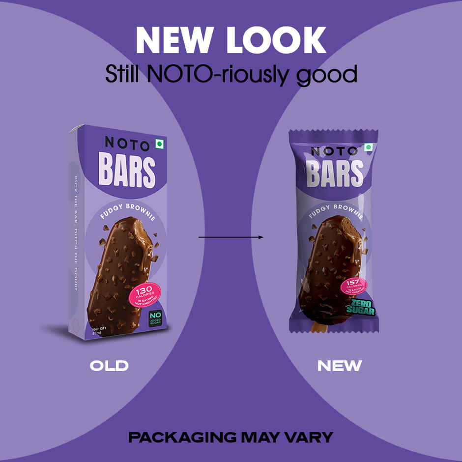 Noto Fudgy Brownie Sugar Free Bar