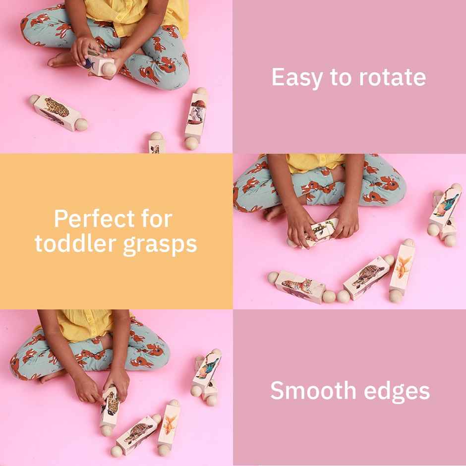 Ariro Toys Rotating Puzzle - Fish