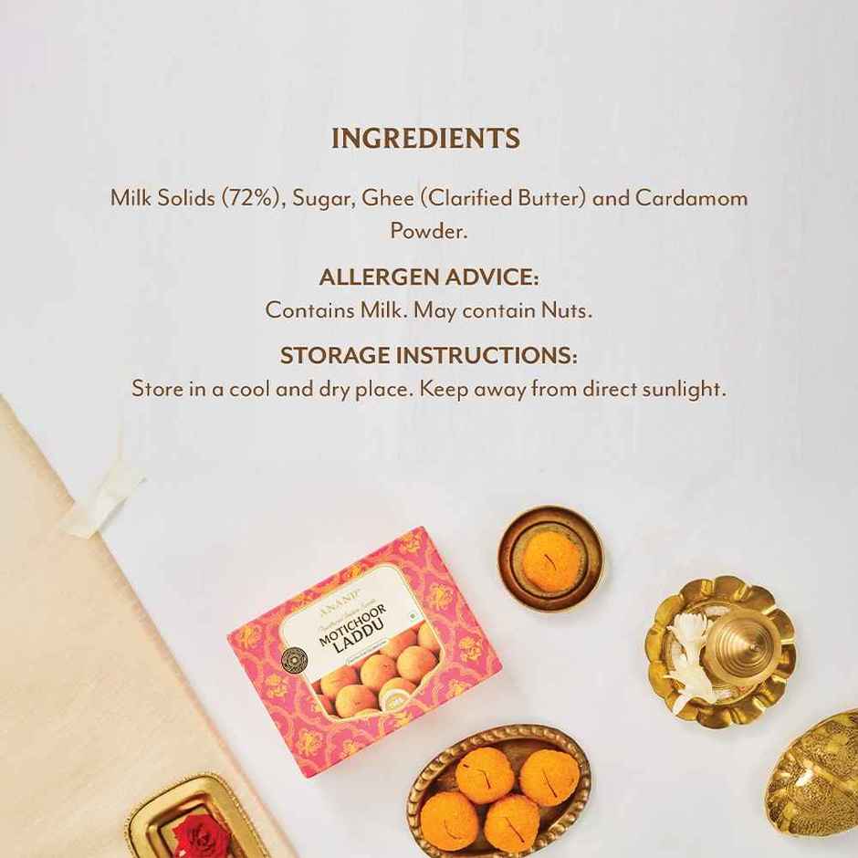 Ghee Motichoor Laddu by Anand