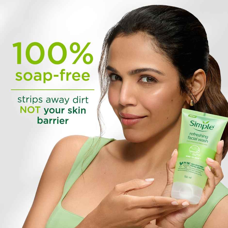 Simple Kind To Skin Refreshing Facial Wash