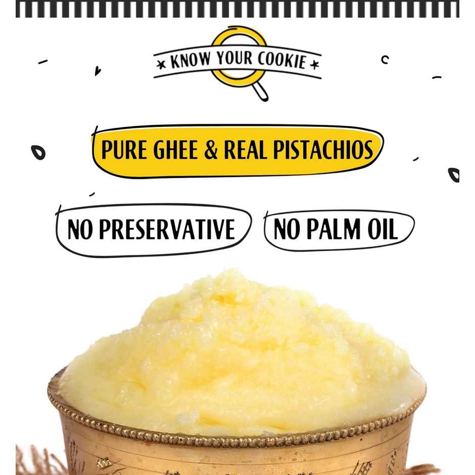 The Baker'S Dozen Wholewheat Banana Walnut Cake (150g) & The Baker'S Dozen Nankhatai Premium Butter Flavoured Pure Ghee Biscuits Cookies | Palm Oil-Free (105g) Combo