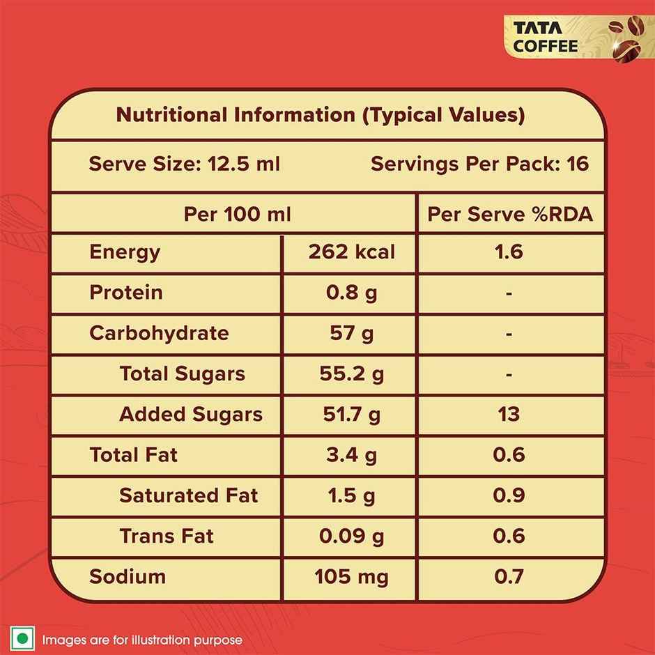 Tata Coffee Cardamom and Ginger Decoction Coffee Premix