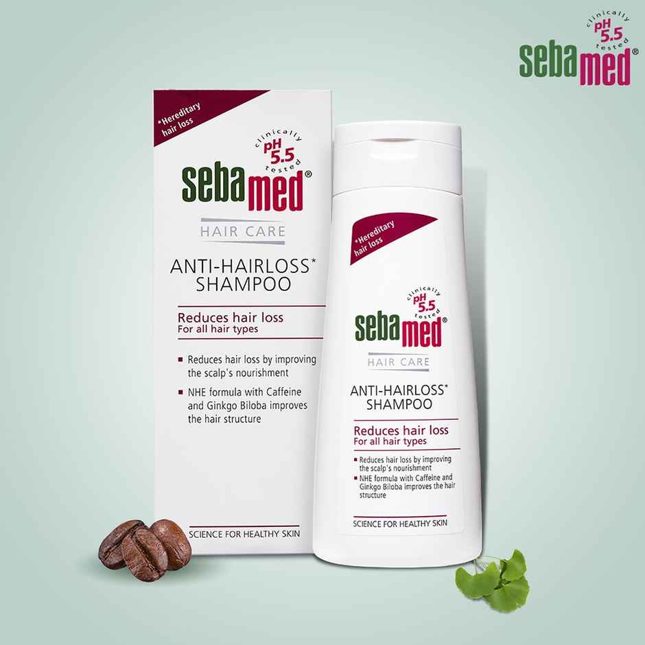 Sebamed Anti- Hairloss Shampoo | pH 5.5 | Reduces Hairloss