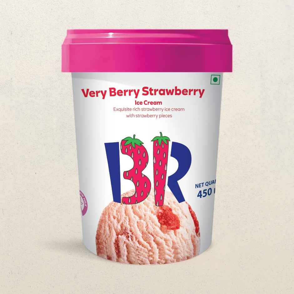 Baskin Robbins Very Berry Strawberry Ice Cream