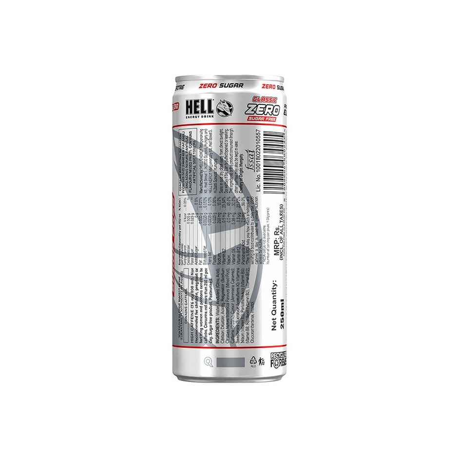Hell Energy Drink Classic Zero Sugar