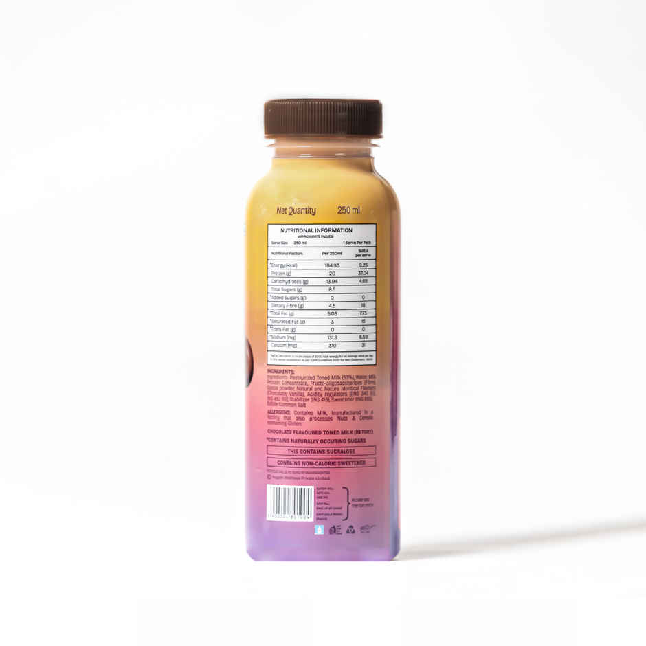 Nuvie Chocolate Protein Milkshake - Lactose Free