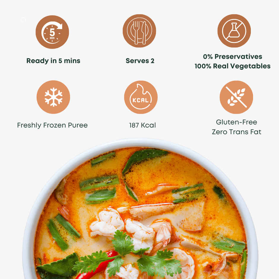 Pluckk Gluten Free Tom Kha Soup | Serves 2