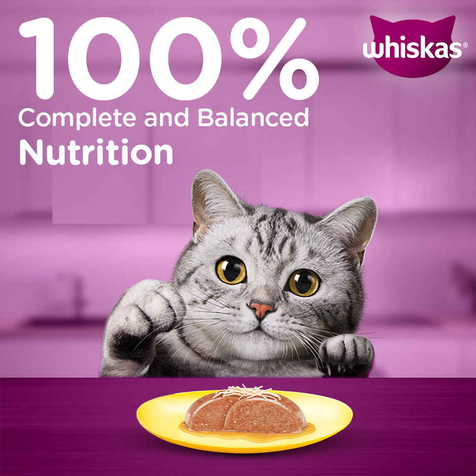 Whiskas Adult Wet Cat Food Tuna and Chicken in Jelly