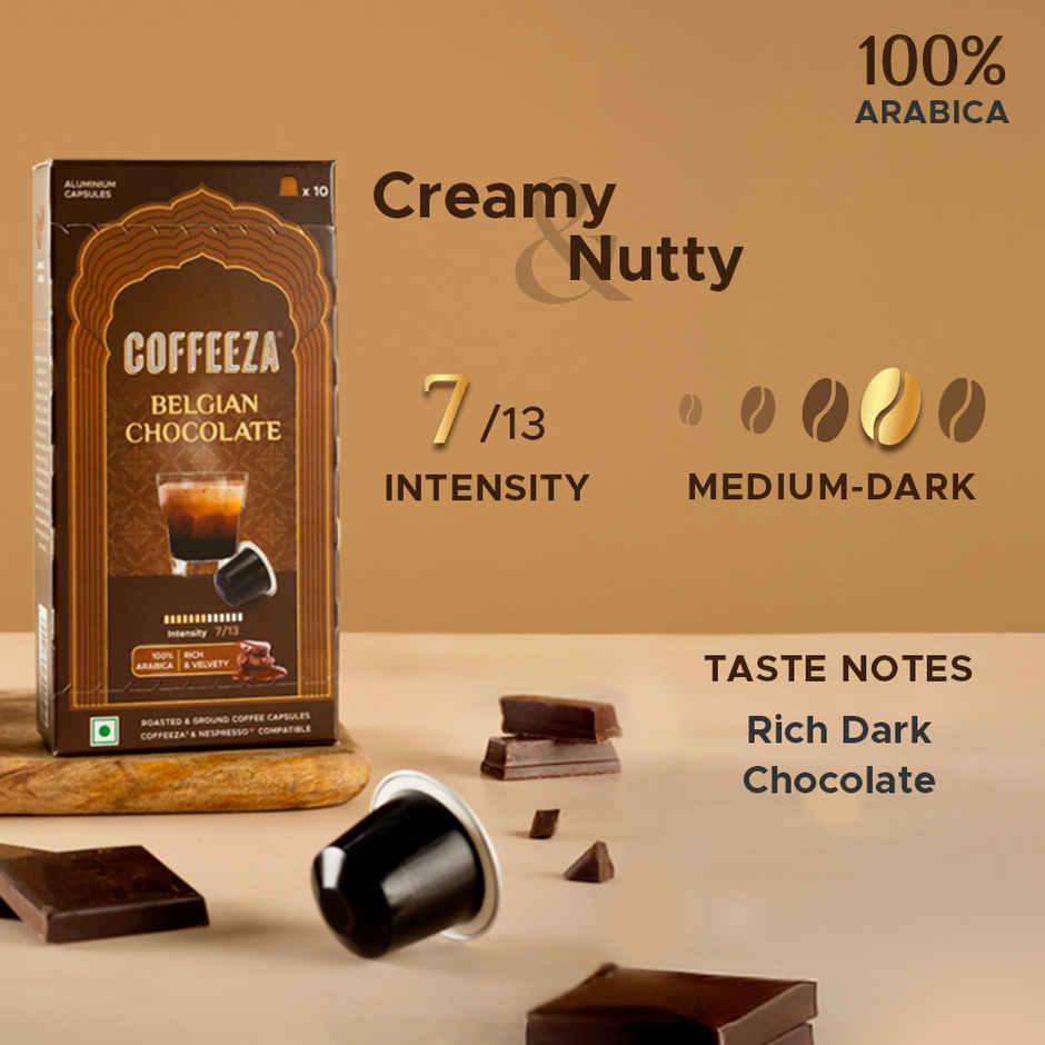 Coffeeza Belgian Chocolate Coffee Capsules