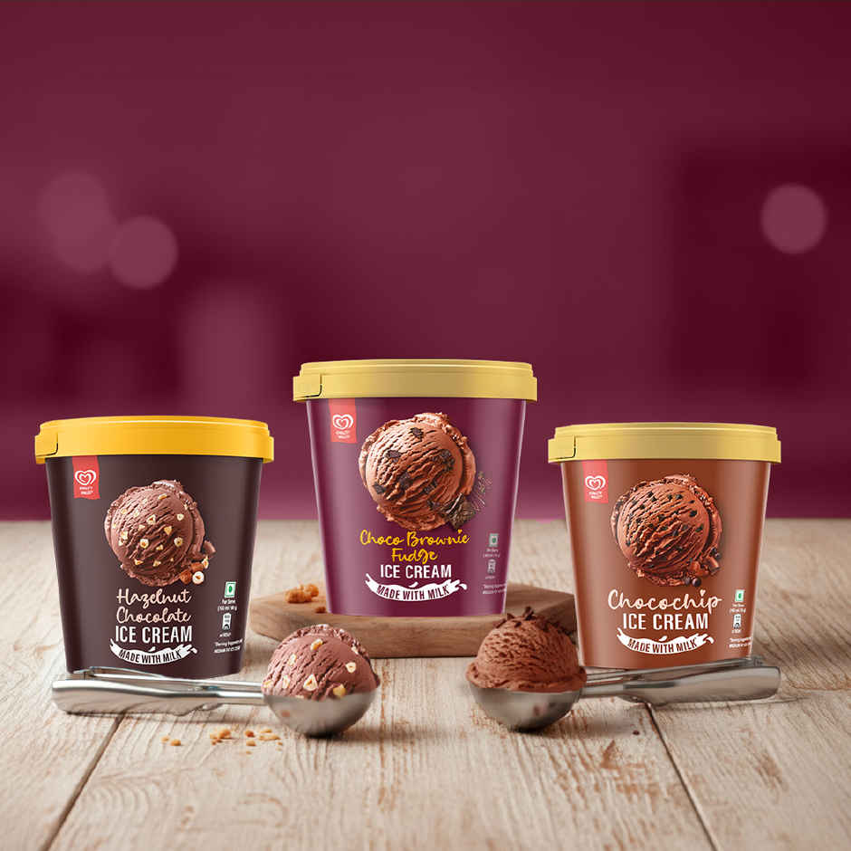 Kwality Wall's Kesar Bhog Ice cream Tub