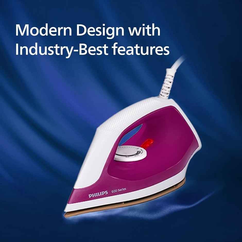 Philips Dry Iron DST0610 30 1000 Watt with Golden Alloy Soleplate