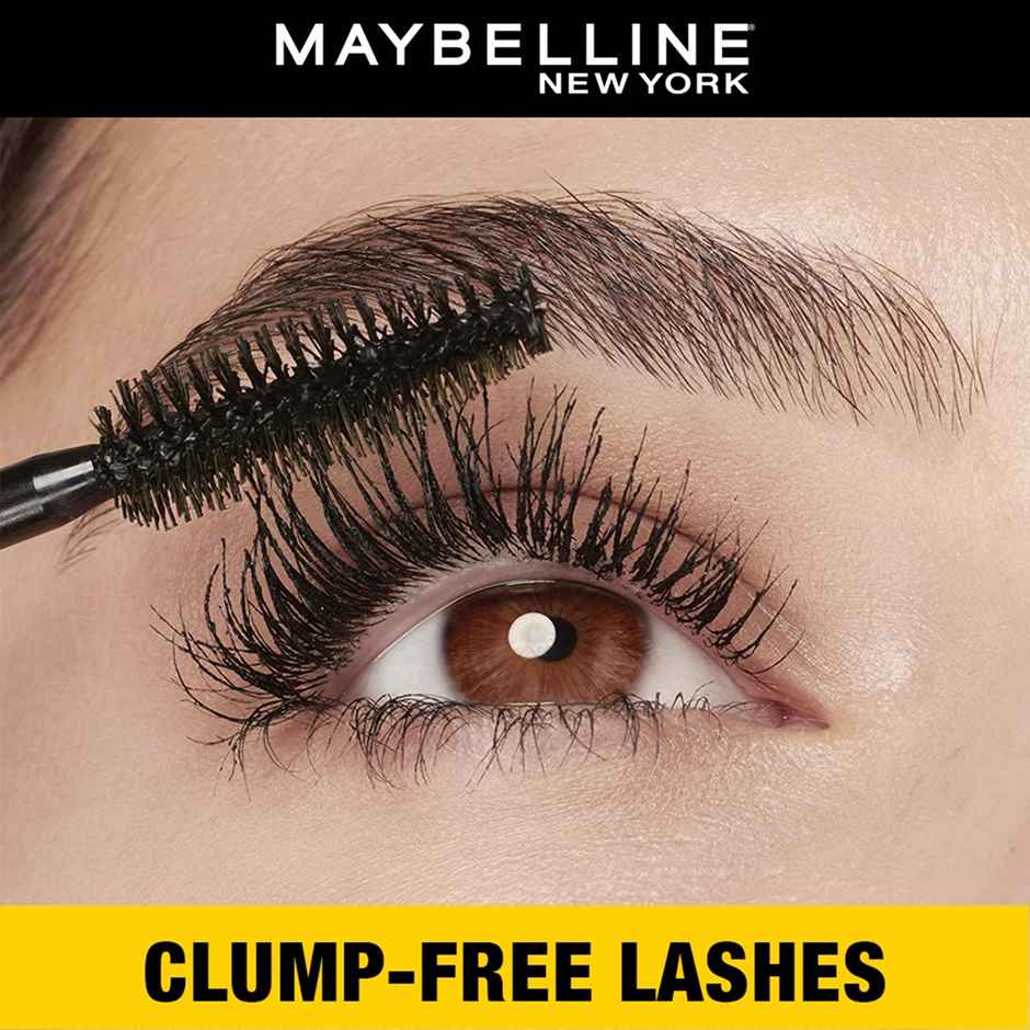 Maybelline Volume Express Colossal Mascara, Washable, Glam Black