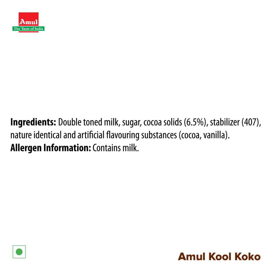 Amul Kool Koko Chocolate Milk