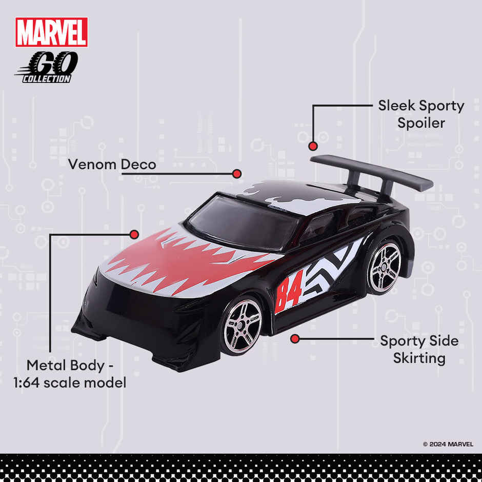 Hasbro Marvel Go | Venom - Diecast Toy Car