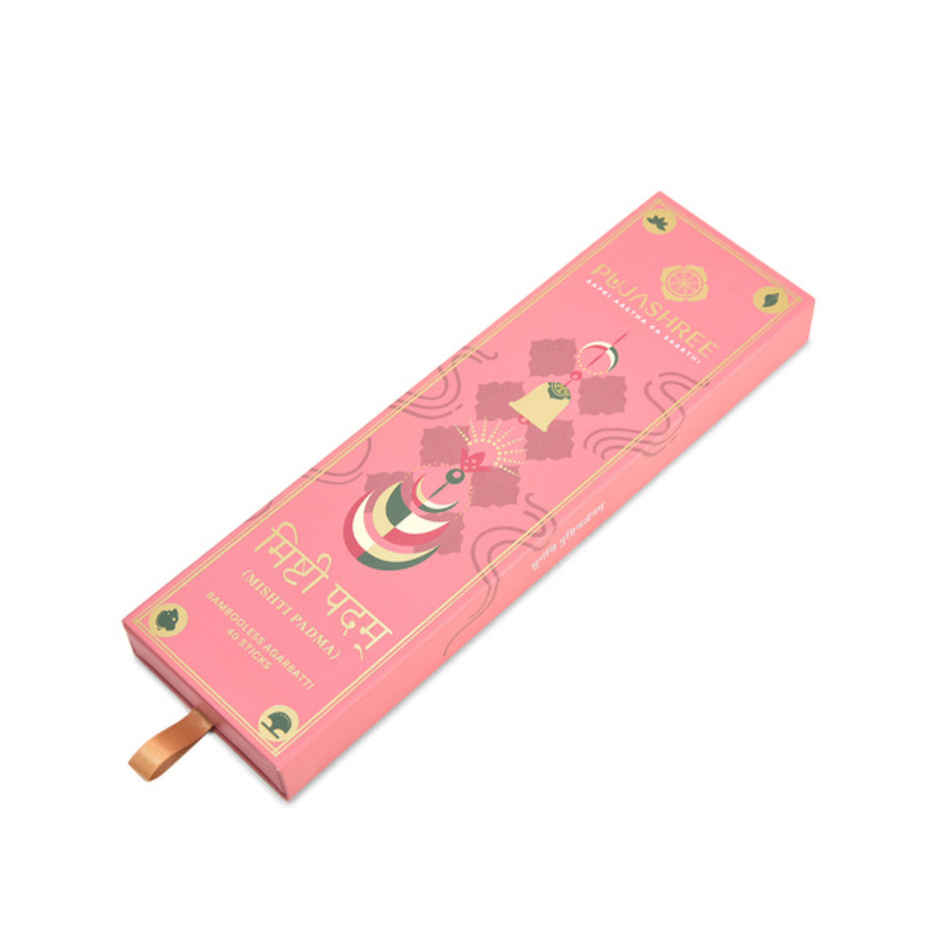 Pujashree Bambooless Agarbatti Mishti Padma | 8 Inches