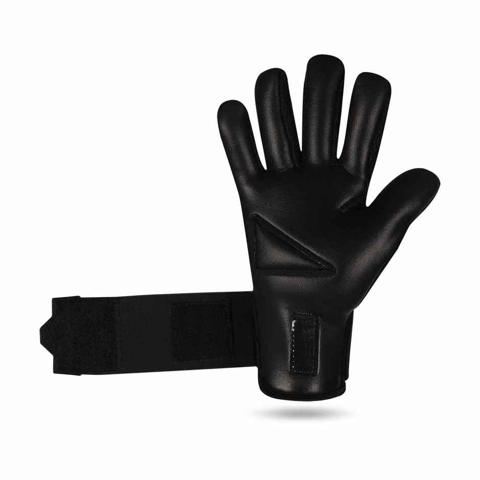 Nivia Ashtang Gold Goalkeeper Glove | Black | Large