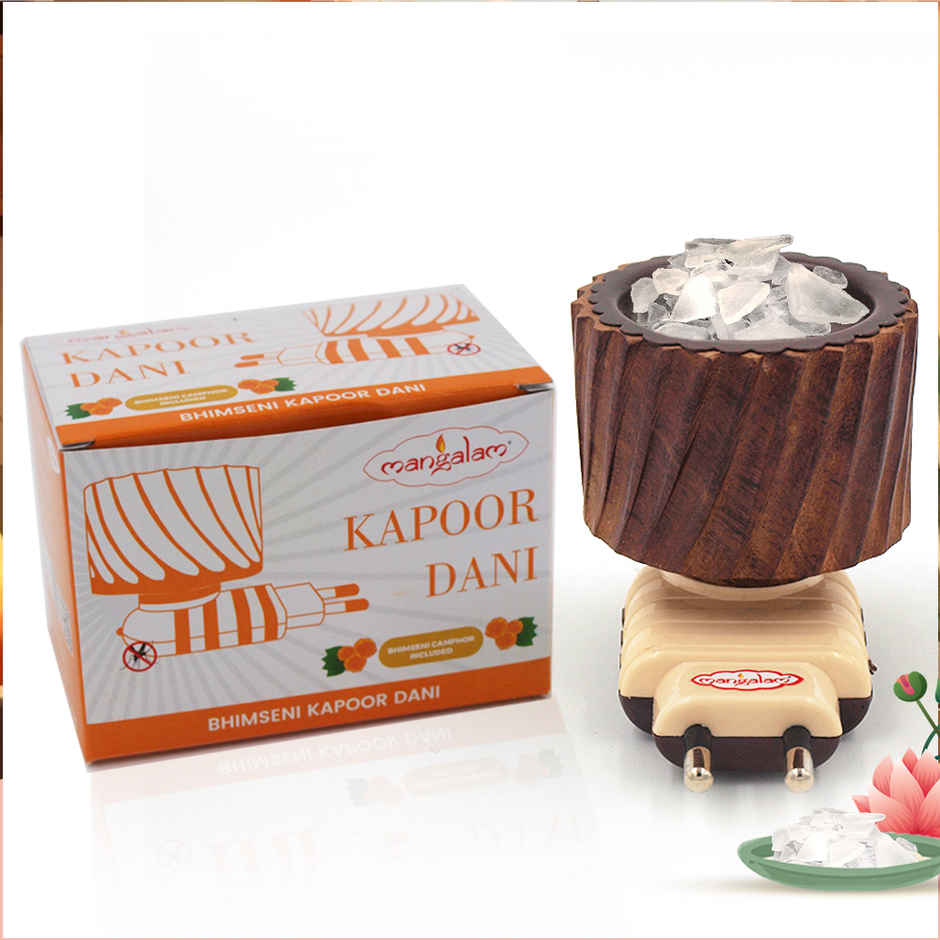 Mangalam Bhimseni Camphor Aroma Diffuser Kapoor Dani