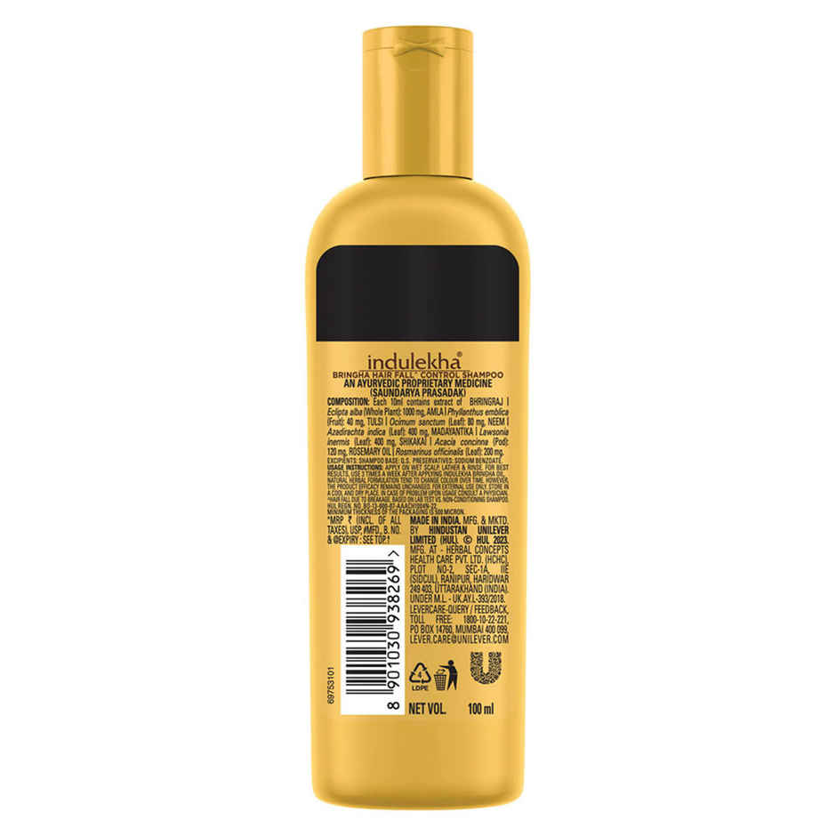 Indulekha Bringha Shampoo | Proprietary Ayurvedic Medicine For Hair Fall