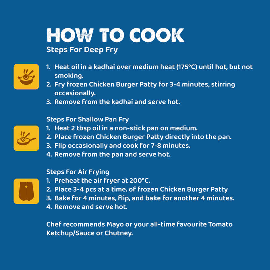 Godrej Yummiez Chicken Burger Patty