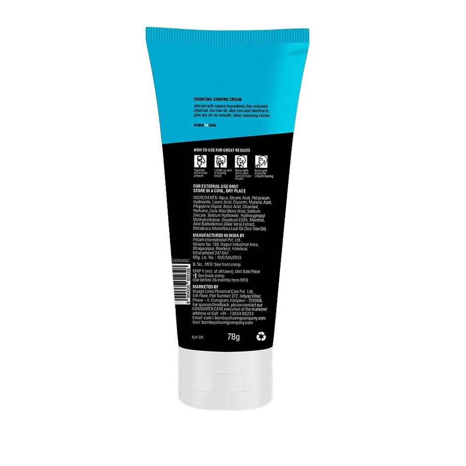 Bombay Shaving Company Shaving Cream Charcoal