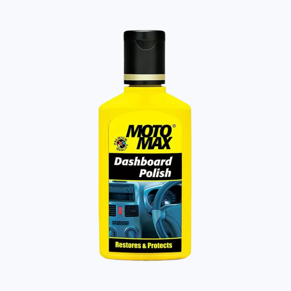 Motomax Dashboard Polish 50 ml | Protects and Shines Interiors of Cars, Bike, Motorcycle