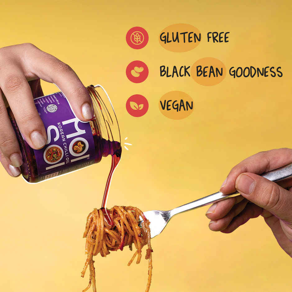 MOI SOI Korean Chilli Oil - Vegan, Used As Spread, Marinade & Dip