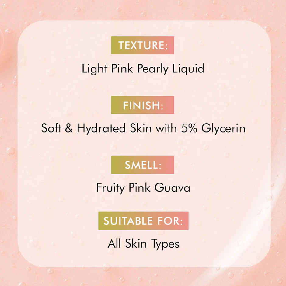 mCaffeine Guava Tini De-Tan Body Wash