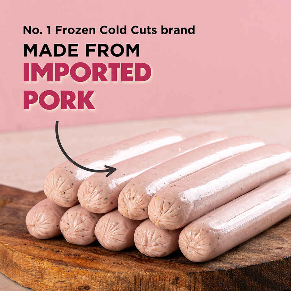 Prasuma Pork Sausage High Protein 250g | No Trans Fat or Preservatives | German Recipe