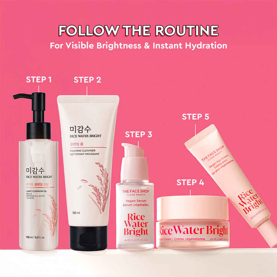 The Face Shop Rice Water Bright Foaming Cleanser