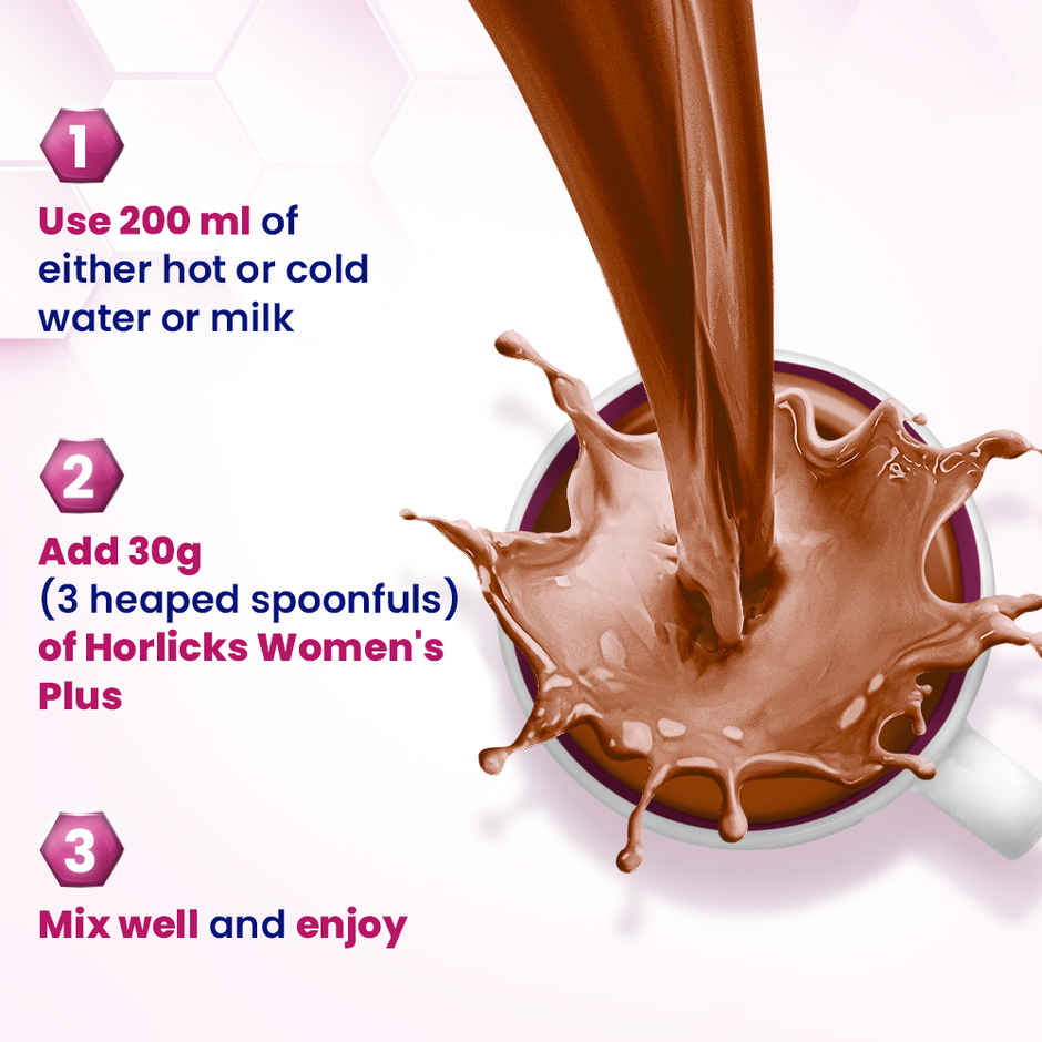 Horlicks Women's Plus Chocolate Drink Mix