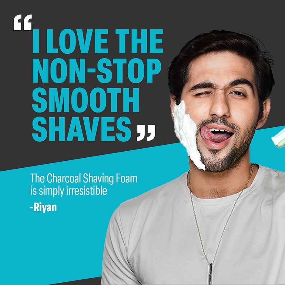 Bombay Shaving Company Charcoal Shaving Foam For Men