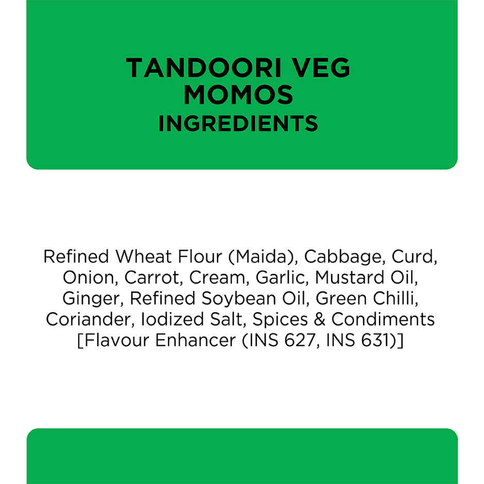 Prasuma Tandoori Veg Momos | Frozen Snack