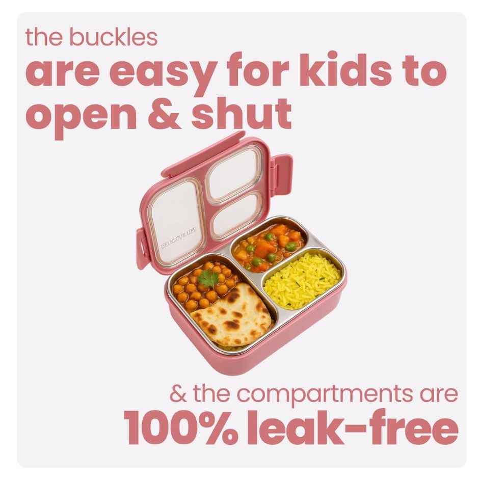 Tuco Kids Lunch Box | Pink