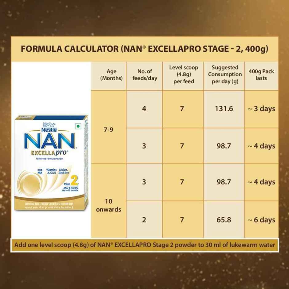 Nestle Nan Excellapro Stage 2 Follow-Up | 6 - 12 M
