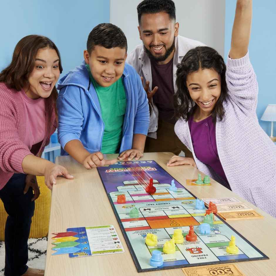 Hasbro Monopoly Knockout Party Game for Kids & Adults