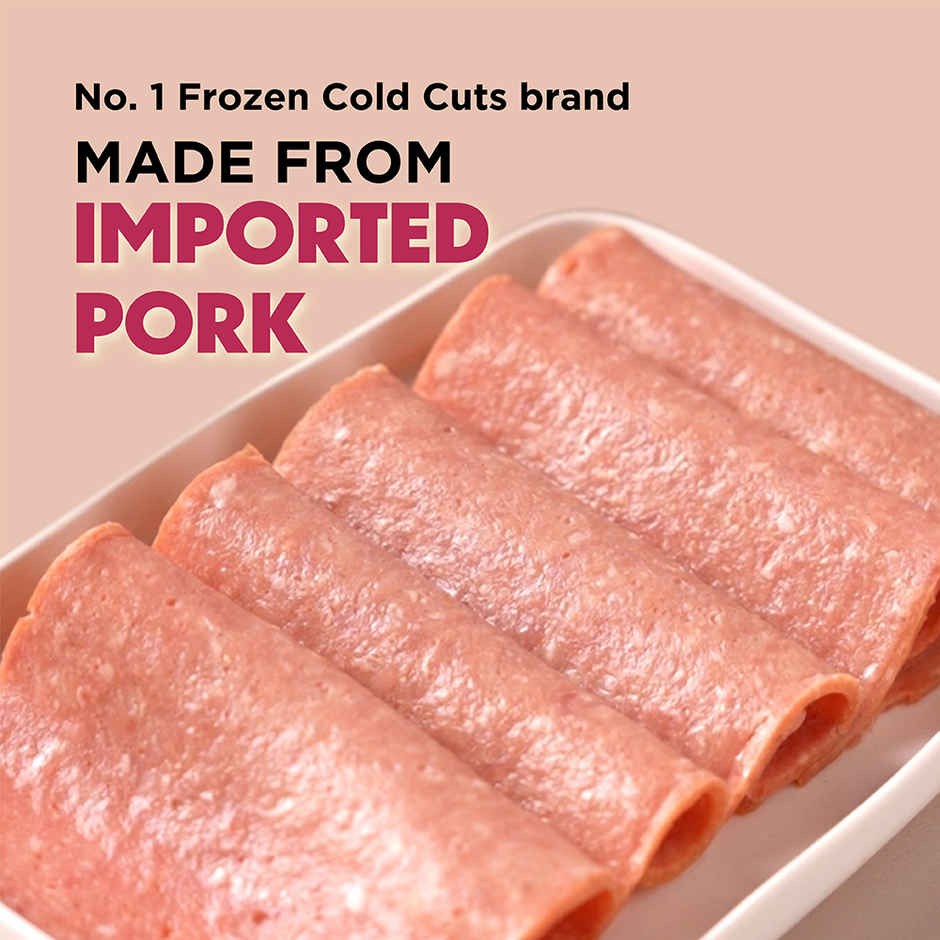 Prasuma Pork Ham (Smoked) 200g | German Recipe | Premium Pork | High Meat Content