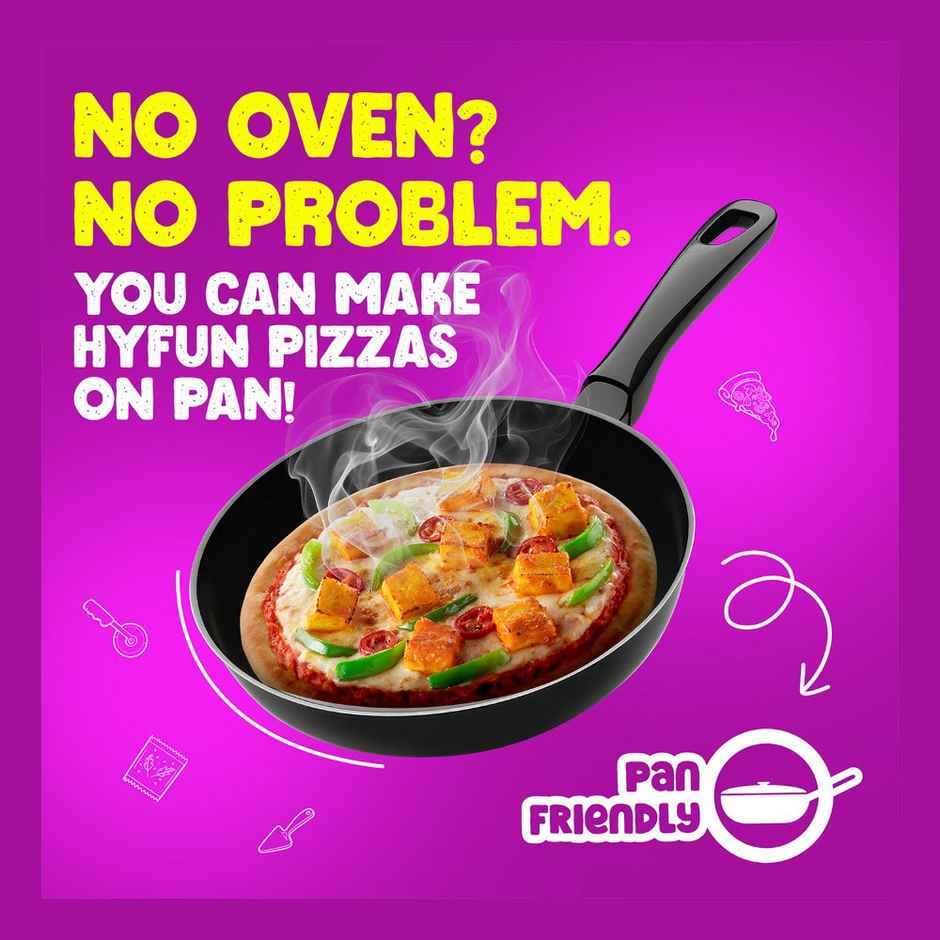 Hyfun Tandoori Paneer Pizza (Regular Base) 240 g X 2 Combo