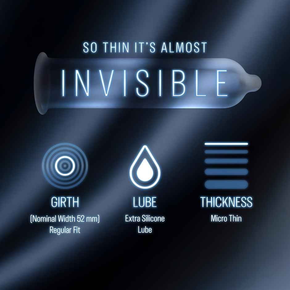 Durex Invisible 003 Condom | Ultra Thin Feel