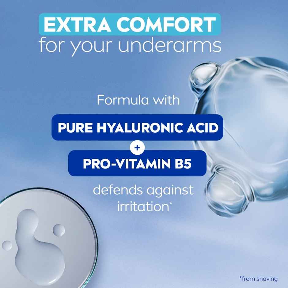 NIVEA Derma Control Defend Alcohol Pure Hyaluron and ProVit Underarm RollOn Women