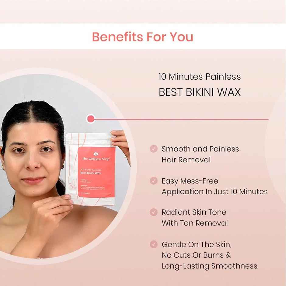 The Wellness Shop Herbal Bikini Wax Powder