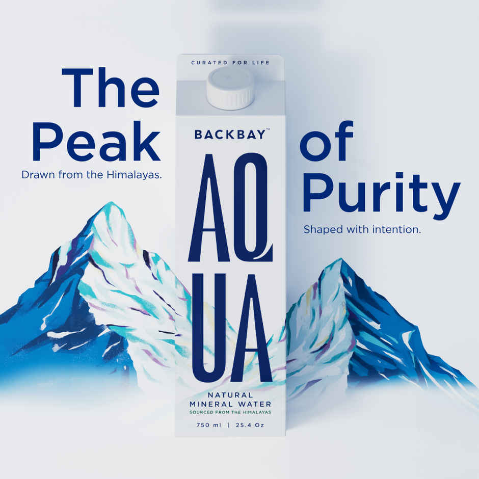 Backbay Aqua Himalayan Mineral Water | Naturally Occurring Electrolytes | Eco-Friendly | Hydrating