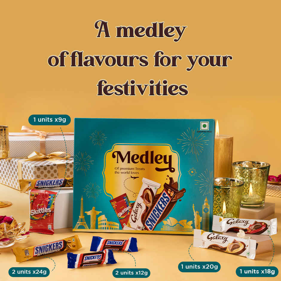 Medley Chocolate Gift Pack Assorted Chocolates