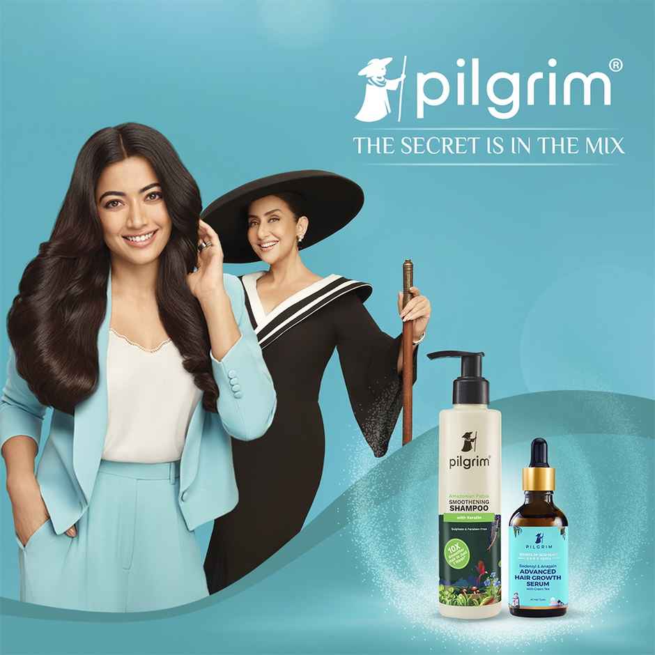 Pilgrim Rosemary & Biotin Anti Hairfall Shampoo for Reducing Hair Loss & Breakage