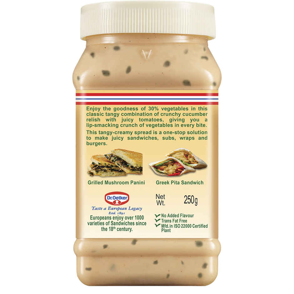 Dr. Oetker FunFoods Veg Thousand Island Sandwich Spread