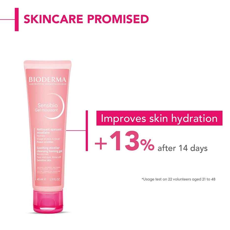 Bioderma Sensibio Moussant Soothing Micellar Cleansing Foaming Gel